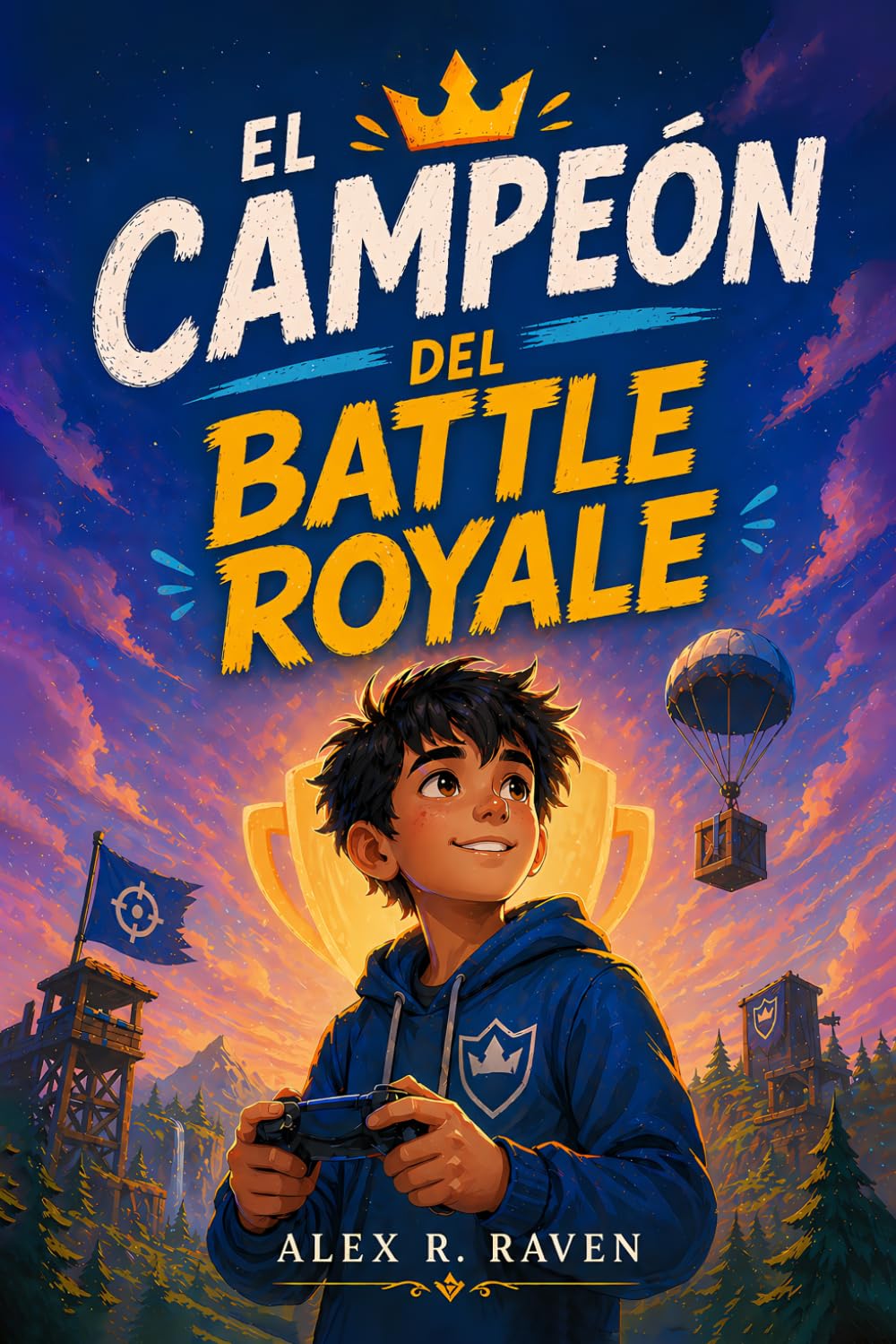 El campeón del Battle Royale: Una emocionante novela de videojuegos sobre la amistad, la familia y la superación personal | Para lectores de 8 a 12 años