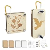 2 Set Mini Flower Press Kit Micro Flower Pressing Kit Small Pocket Plant Press for Arts and Crafts Lovers