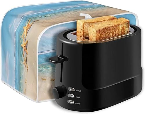 Miniatura 111 de Funda para horno con estampado de galaxia, protector de máquina de pan de cocina, cubierta para tostadora de 2 rebanadas de gato lunar para el Gato