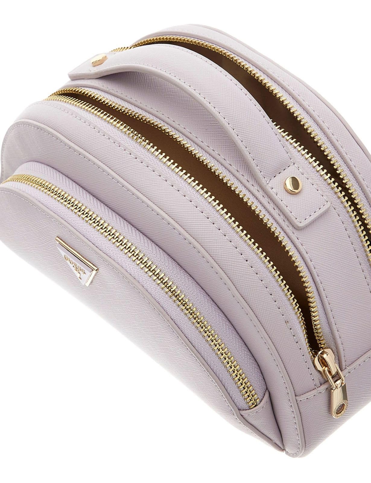 GUESS borsa da toilette Beauty Case Double Zip Lilac rosa
