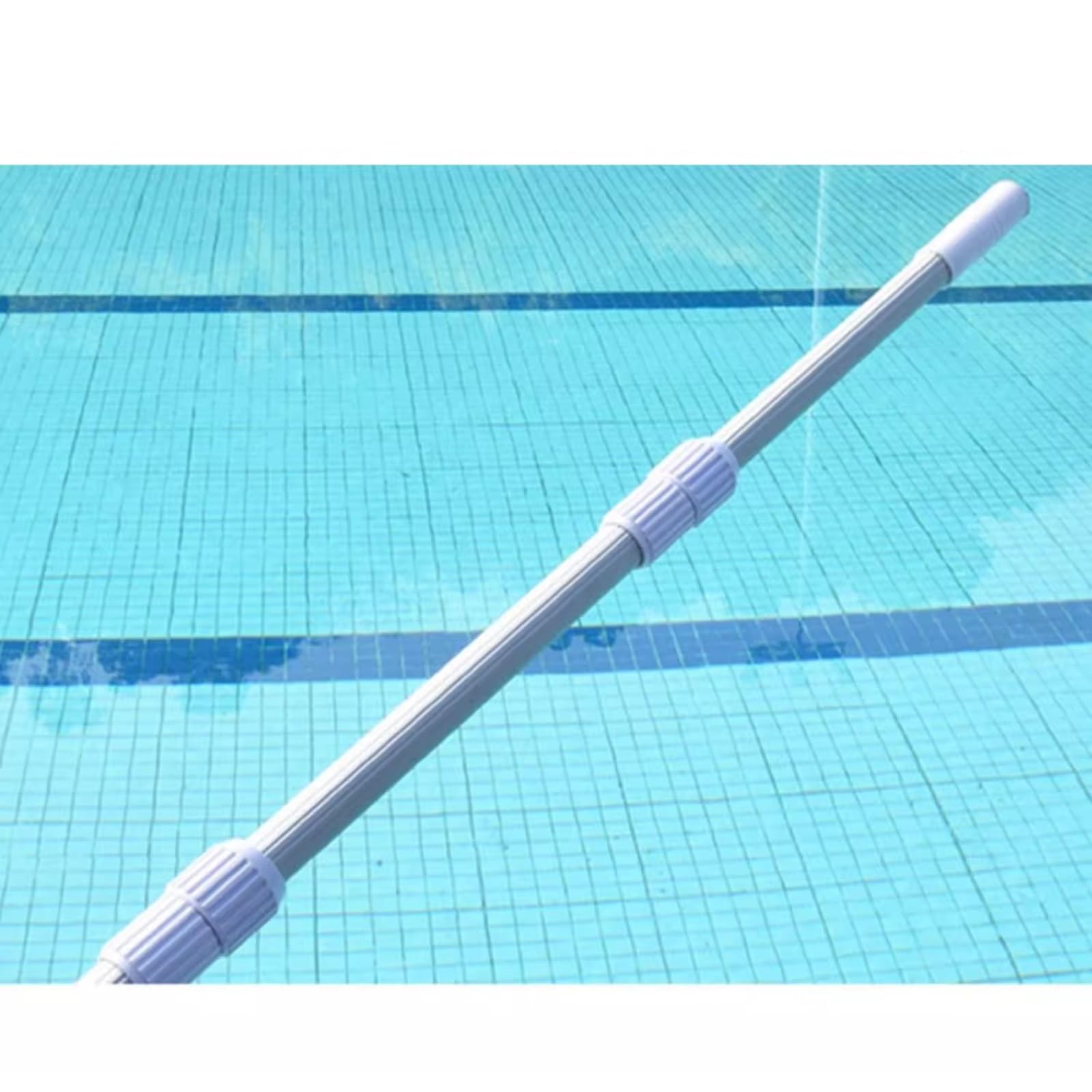 Teleskopowy Słupek Ratunkowy Do Basenu, Regulowany Słupek Bezpieczeństwa Do Basenu, Profesjonalny Słupek Ratowniczy Z Hakiem Ratowniczym (Length 600cm/236.2")