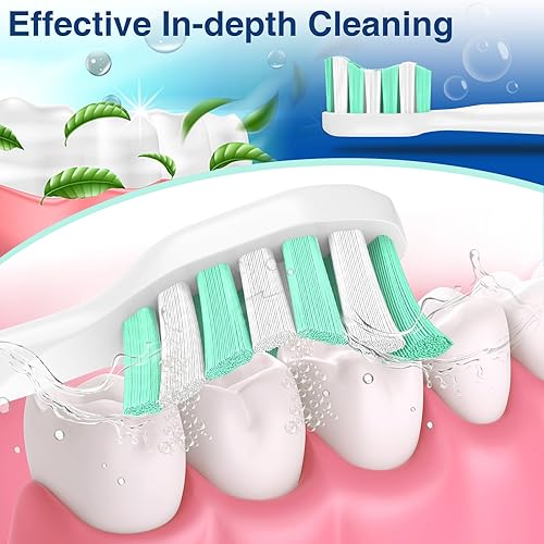 Miniatura 2 de Cabezales de cepillo de dientes de repuesto compatibles Sonicare HX9023HX9024