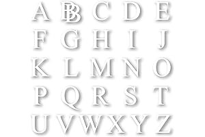 Pre Cut Block Letters for Decoration