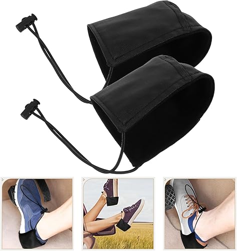 Miniatura 4 de BESPORTBLE Funda protectora para tacón de zapato unisex, color negro, 7.9 x 3.1 in, Negro -