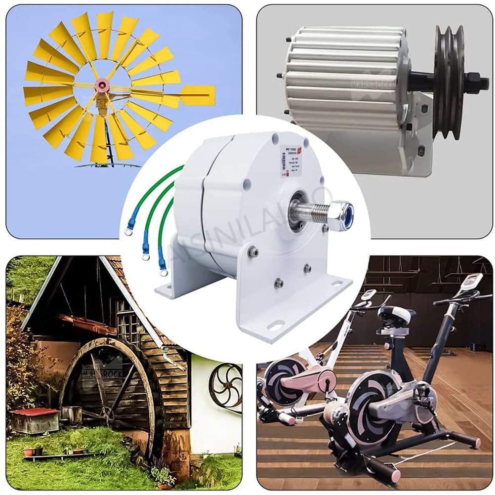 12000W 750 obr./min Generator z magnesem trwałym o niskich obrotach, Niskobiegowy 12V 24V 48V Bezprzekładniowy generator magnetyczny Dynamo, Alternator, Sterowanie silnikiem elektrycznym