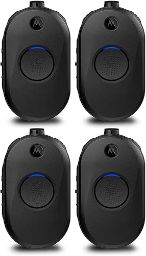 Motorola CLP1010e UHF 1 Canal 1 Watt Radio bidireccional Paquete de 4