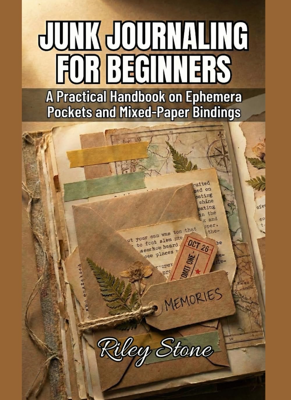 JUNK JOURNALING FOR BEGINNERS: A Practical Handbook on Ephemera Pockets and Mixed-Paper Bindings