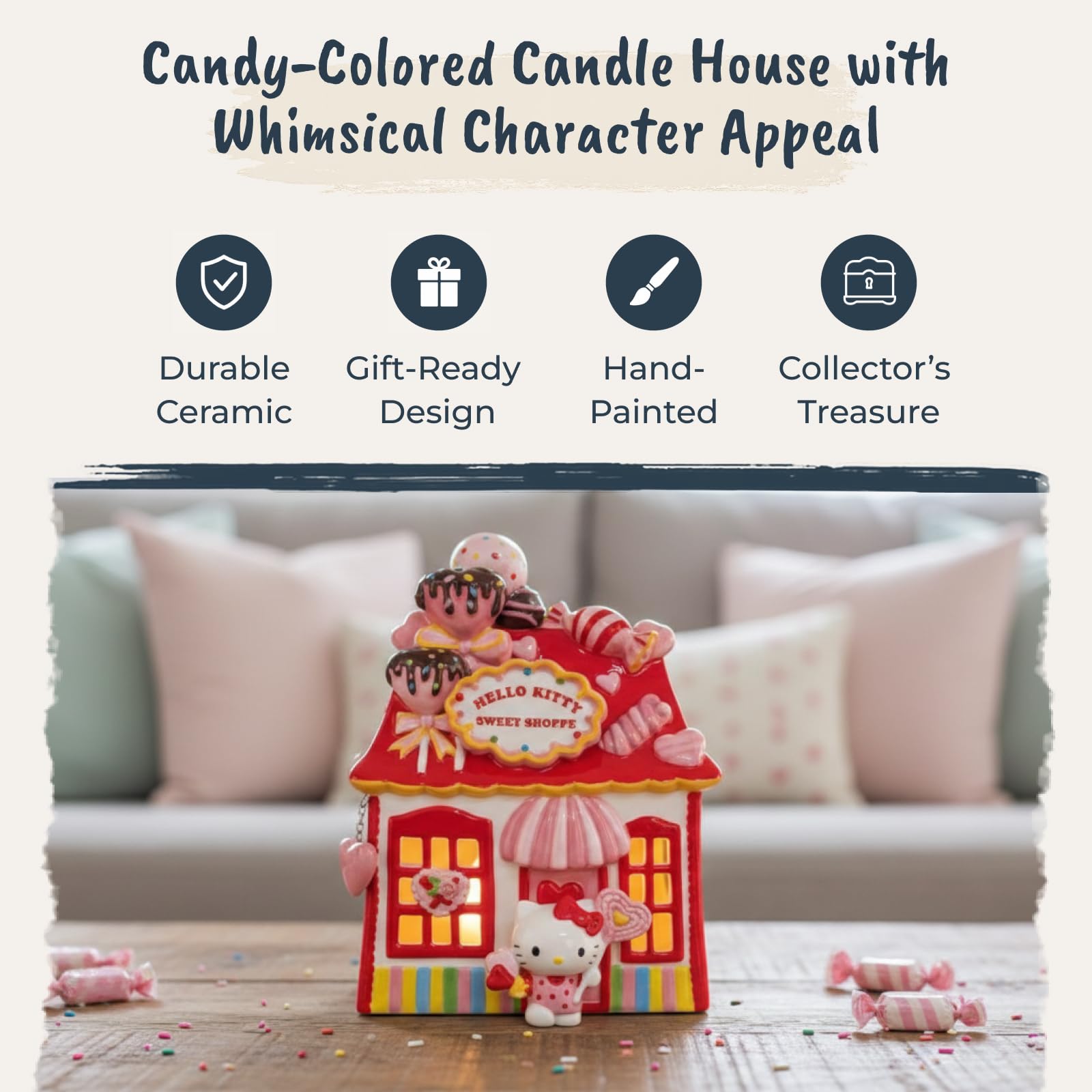 Amazon.com: Blue Sky Clayworks Hello Kitty Sweet Shoppe Candy
