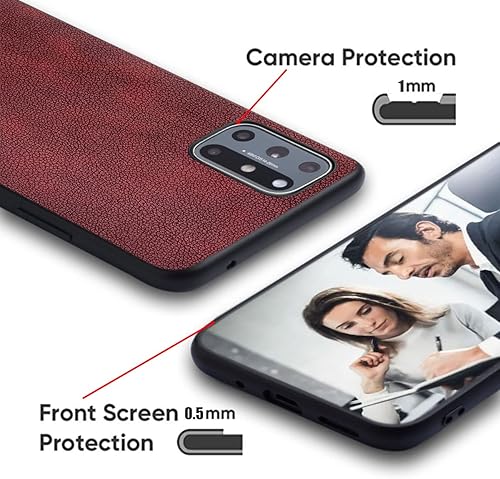 Miniatura 3 de AIORIA Para Poco X5 Pro Case, Funda de cuero premium para teléfono Diseño retro Funda protectora completa para Xiaomi Poco X5 Pro 5G (rojo)