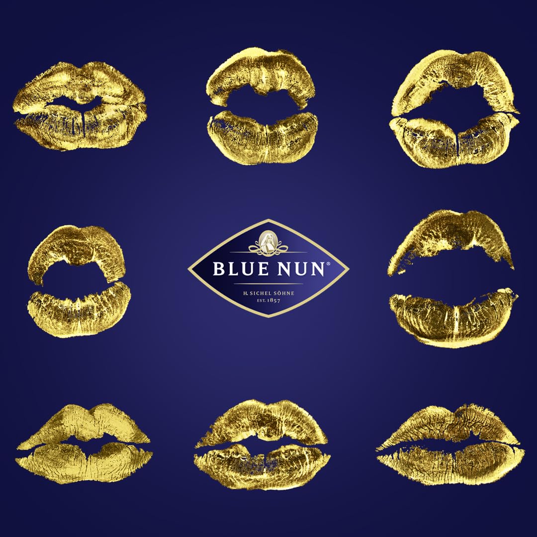 Blue Nun - Vin effervescent Chardonnay, Brut, Méthode Traditionnelle (6 x 0.75 L)