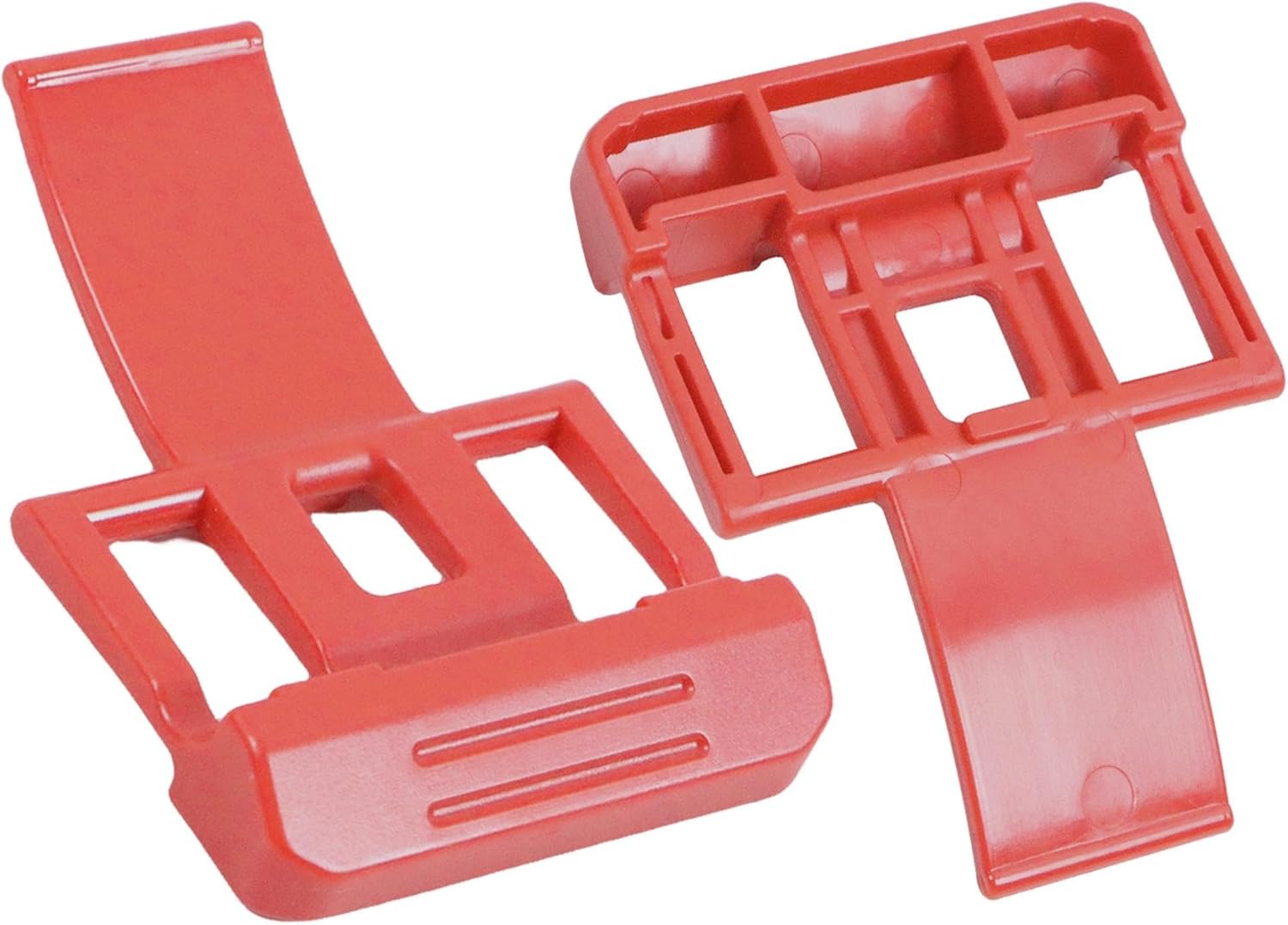 4-Pack Replacement Latch Compatible with Drawer Tool Box, Durable ABS Injection Molding Lock Replacement, Thickened Design for Easy Install & Long Lasting, Red