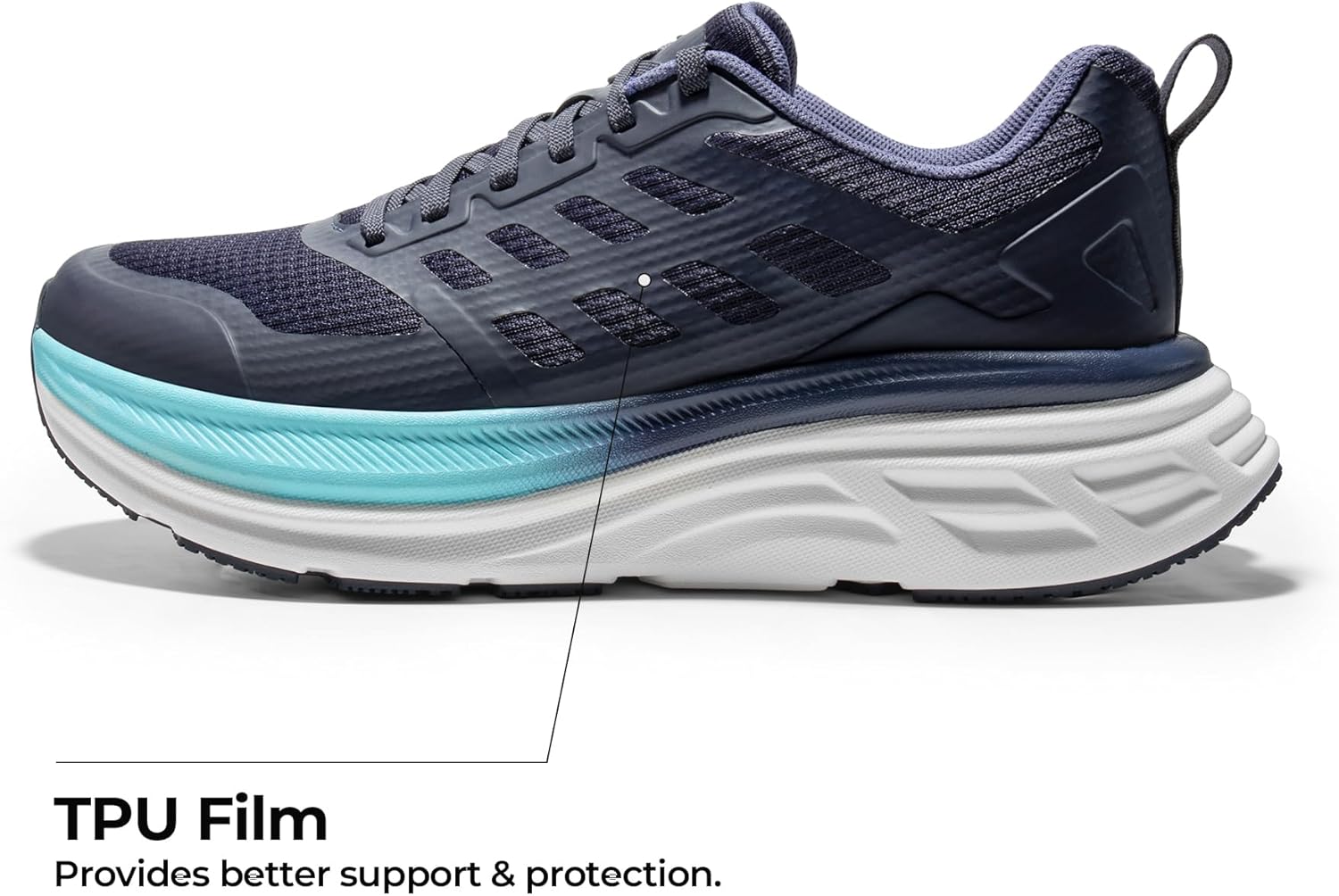 NORTIV 8 Women's Walking Shoes Cushion Running Tennis Shoes ActiveFloat Non-Slip Comfortable Breathable Workout Gym Sports Athletic Fashion Sneakers - Image 6