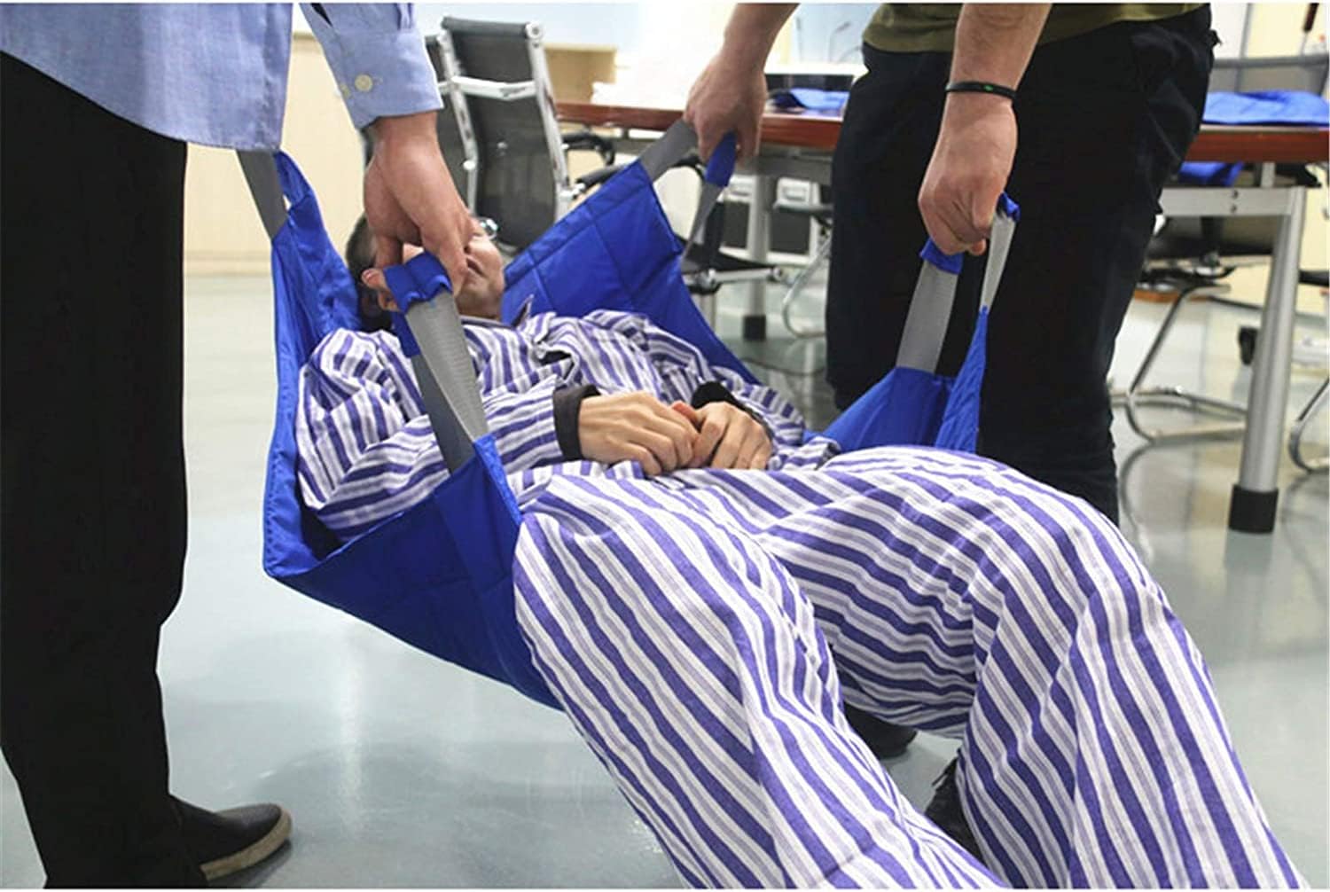 Positioning Bed Pad Patient Transfers Boards Belt, Assist Moving Elderly & Disabled Patients, 100Kg Capacity