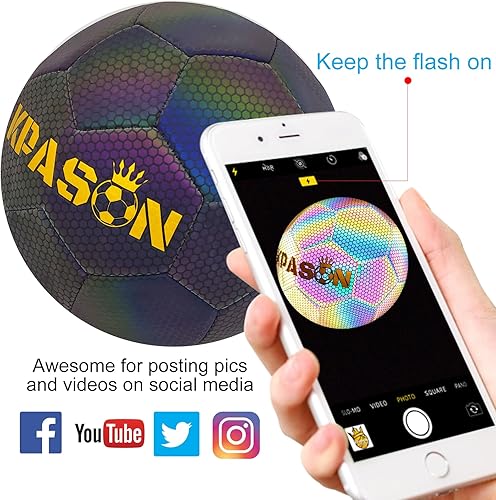 Miniatura 3 de Balón de fútbol personalizado tamaño 345, regalo de pelota de fútbol personalizada con nombre o texto para entrenador, hijo, hija, papá, mamá o