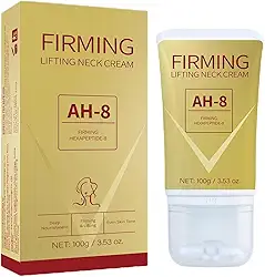 NLK Ah8 Creme Firmador Para Pescoço Com Rolo 360°, Firmeza E Lifting Avançados Rugas Flacidez Da Pele, Hidratante O Peito Acetil Hexapeptídeo-8 Ceramida Np (1)