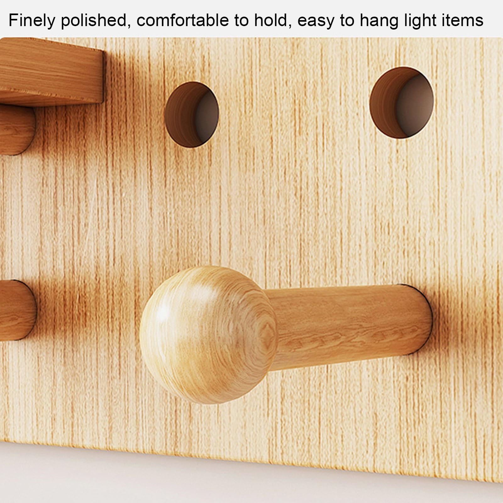 Stecktafel-Display mit Regal und Haken, kleine Wand-Stecktafel-Organizer für Schlafzimmer, Garage, Wohnzimmer, Büro, Spielzimmer – vielseitige Aufbewahrungslösung