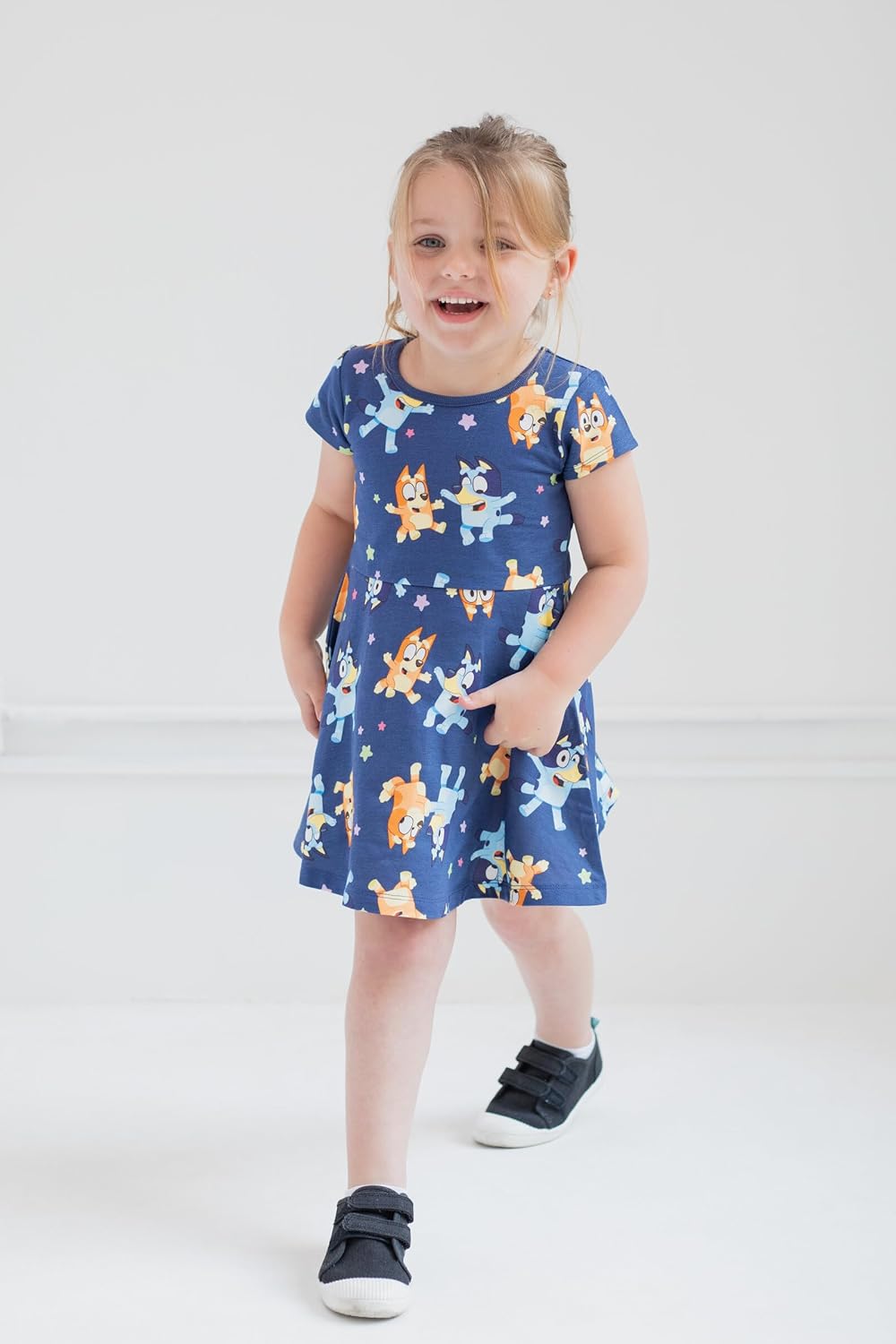 Bluey Bingo Skater Dress and Scrunchie Infant to Big Kid - Image 2