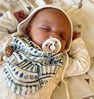 Vista 4 de Crane Baby Soft Muslin Baby Bib Set, 100% Organic Cotton Baby Bibs