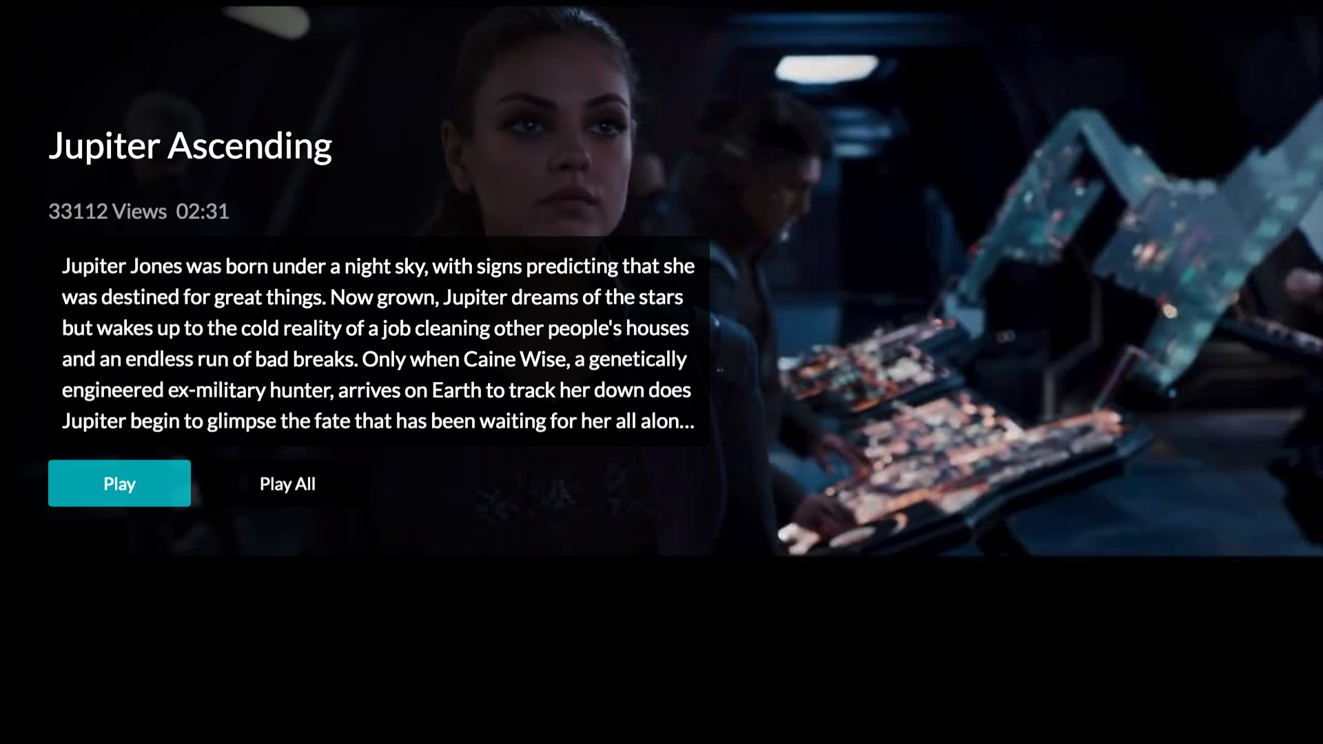 The Movie Channel Application sur Amazon Appstore