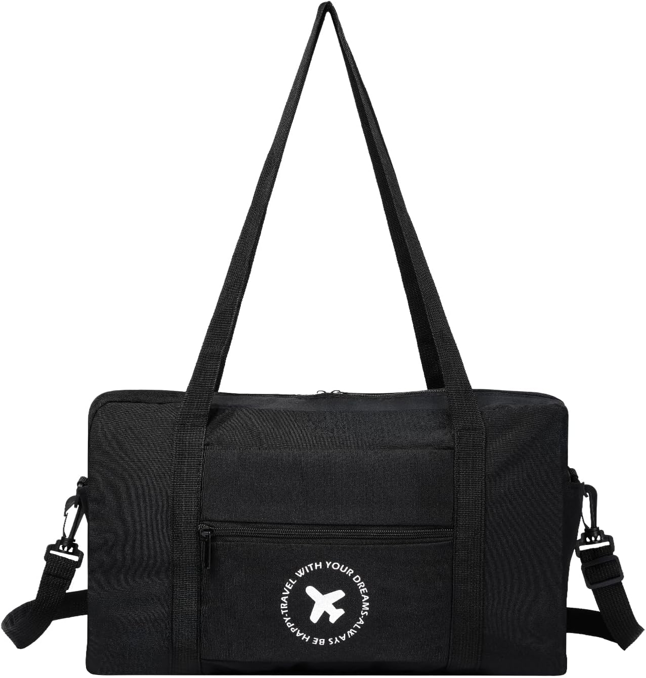 Dromzen Sac de Voyage, Homme Bagages Valise Cabine Avion Sacs, Femme Grand Sac Pliable Voyage Pliable, Bagage Cabine Weekend Travel Bag Imperméable für Ryanair Handgepäck Tasche (Noir) Dromzen Sac de Voyage, Homme Bagages Valise Cabine Avion Sacs, Femme Grand Sac Pliable Voyage Pliable, Bagage Cabine Weekend Travel Bag Imperméable für Ryanair Handgepäck Tasche (Noir)