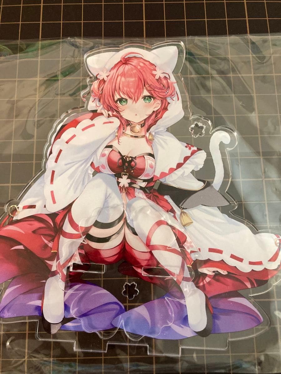さくらみこホロライブアクリルスタンドどんぐりねこA