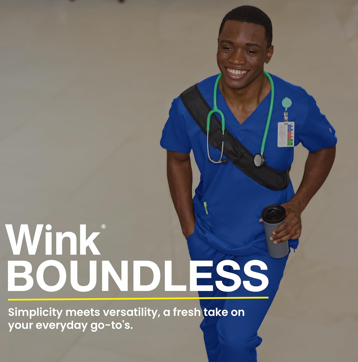 Wink Unisex-Adult Scrub Top - Image 11