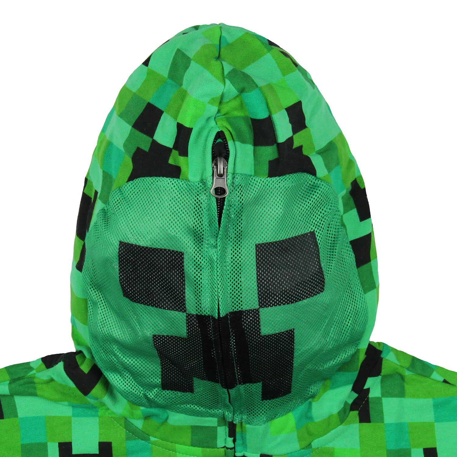 MINECRAFT Creeper Kostüm Jungen Jugend Sweatshirt Hoodie