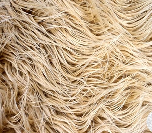 Miniatura 1 de Tela mongol de piel sintética camello  58 pulgadas de anchovendido por The Yard