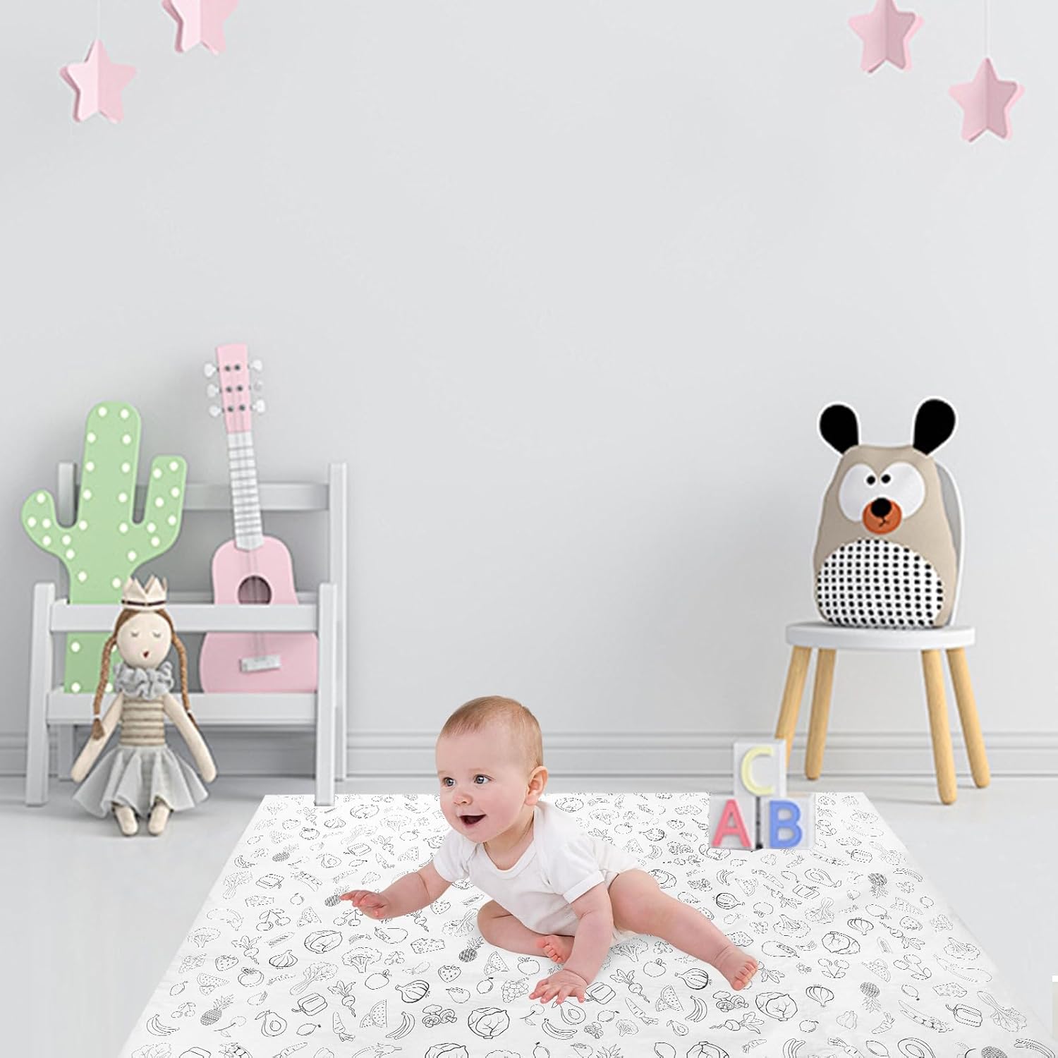 Bella Romani 30 Pack 47” x 30” Disposable Splat Mats