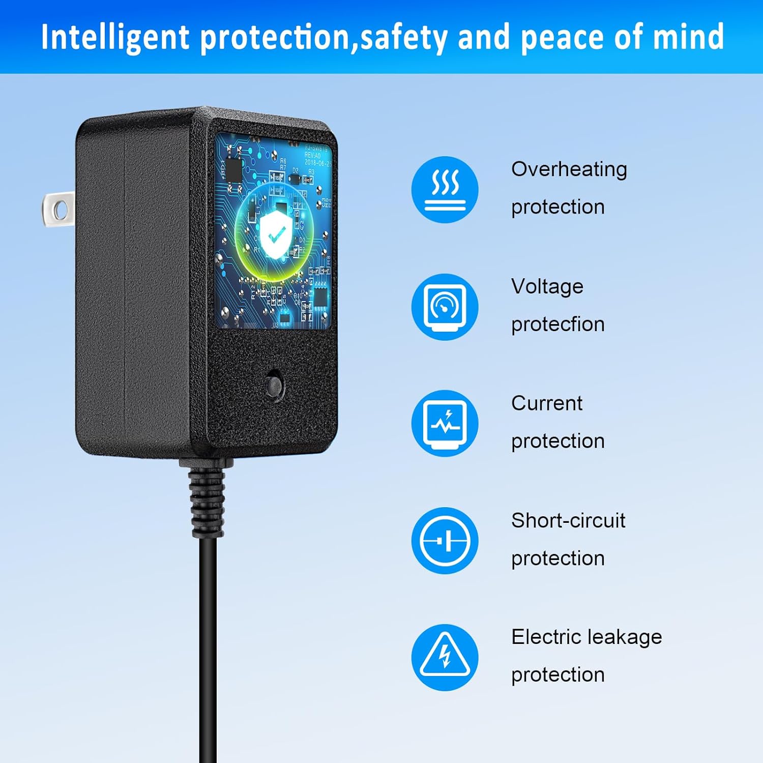 6V Charger for Kids Ride On Car Toys, 6 Volt Battery Charger for Flybar Bumper car/Wrangler SUV Kid Trax Dynacraft Toy Car Jeep ATV Quad (6v Battery Charger)