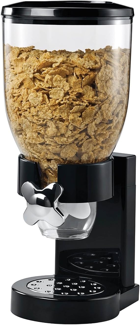 Dispenser for Cereal, Corn Flakes, Dry, Single, 1 Container.