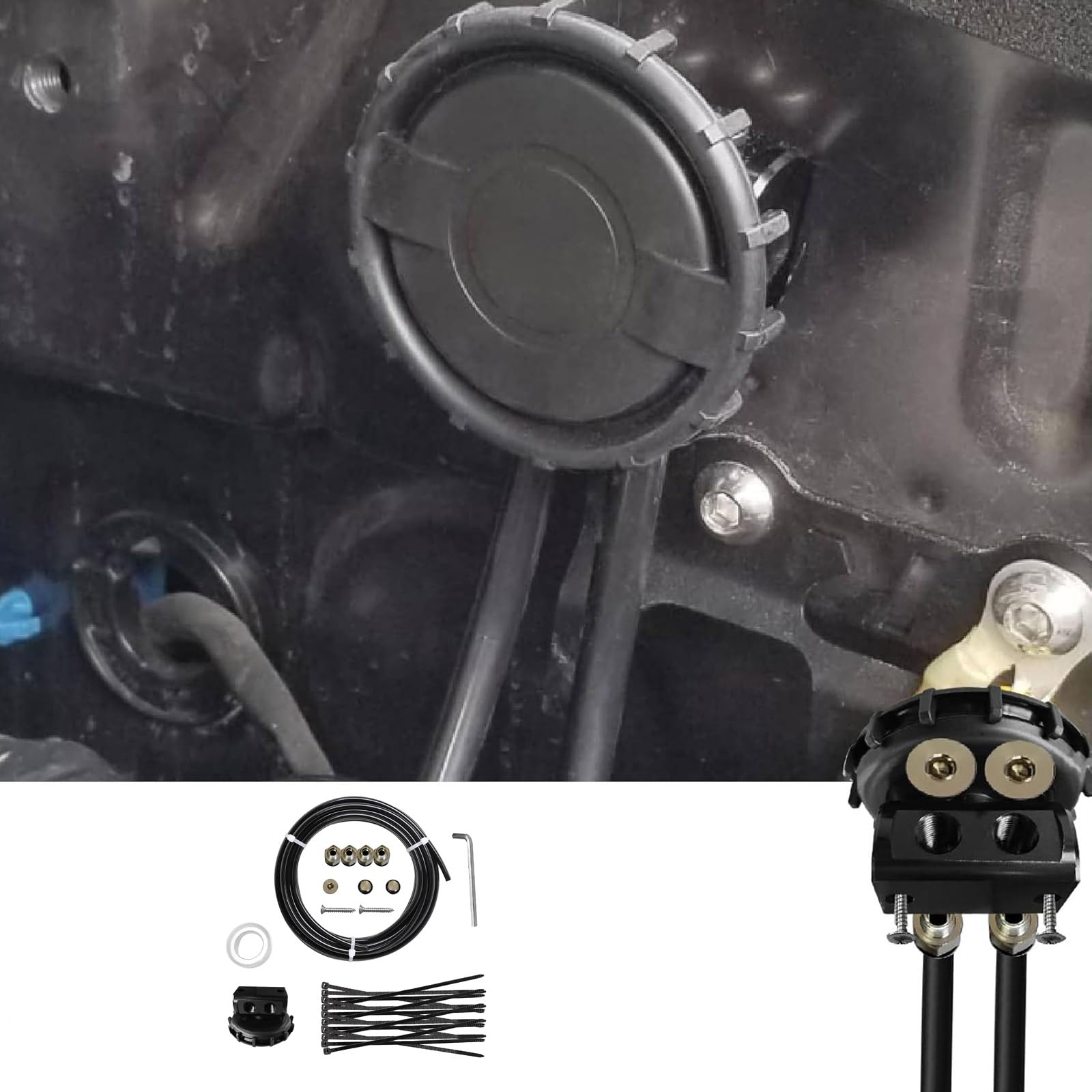 Système de reniflard de ventilation pour voiture - Égaliseurs de pression d'air de transmission pour 170112 - Améliore l'entretien du véhicule