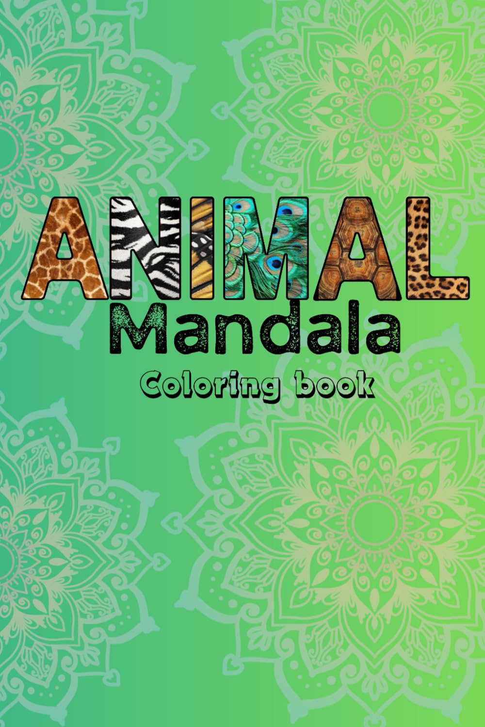 Mandala animal: Coloring book