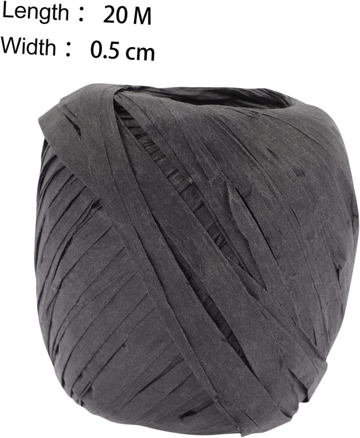 TEHAUX 10rolls Raffia Ribbon String Long Paper Crafts Ribbon Raffia Yarn Twine for Wrapping DIY Lampshade