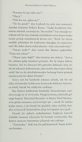 The Curious Case of Benjamin Button