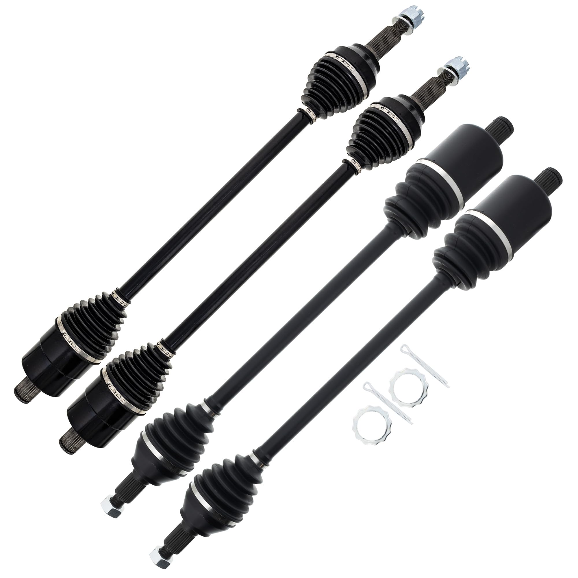 Amazon.com: NICHE Front Rear CV Axle Drive Shaft Set for Polaris