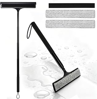 16-59" Telescopic 2-in-1 Window & Shower Squeegee for Glass Doors
