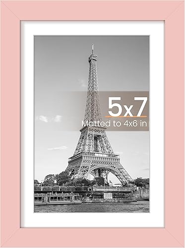 Vista 373 de upsimples - Portarretratos de 8.5 x 11 pulgadas, para fotos de 6 x 8 pulgadas con paspartú o de 8.5 x 11 pulgadas sin paspartú, marcos de fotos