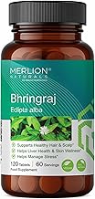 Bhringraj Tablets by Merlion Naturals | Eclipta alba | 500mg (120 Tablets)