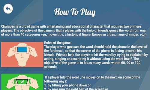 Charades HD – vue 3