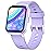 Kids Smart Watch for Girls,IP68 Waterproof Kids Fitness Tracker Watch with 1.5 Inch DIY Face,Heart Rate Sleep Monitor,19 Sport Modes,Calories Counter,Alarm Clock,Great Gifts for Children 6+(Purple)