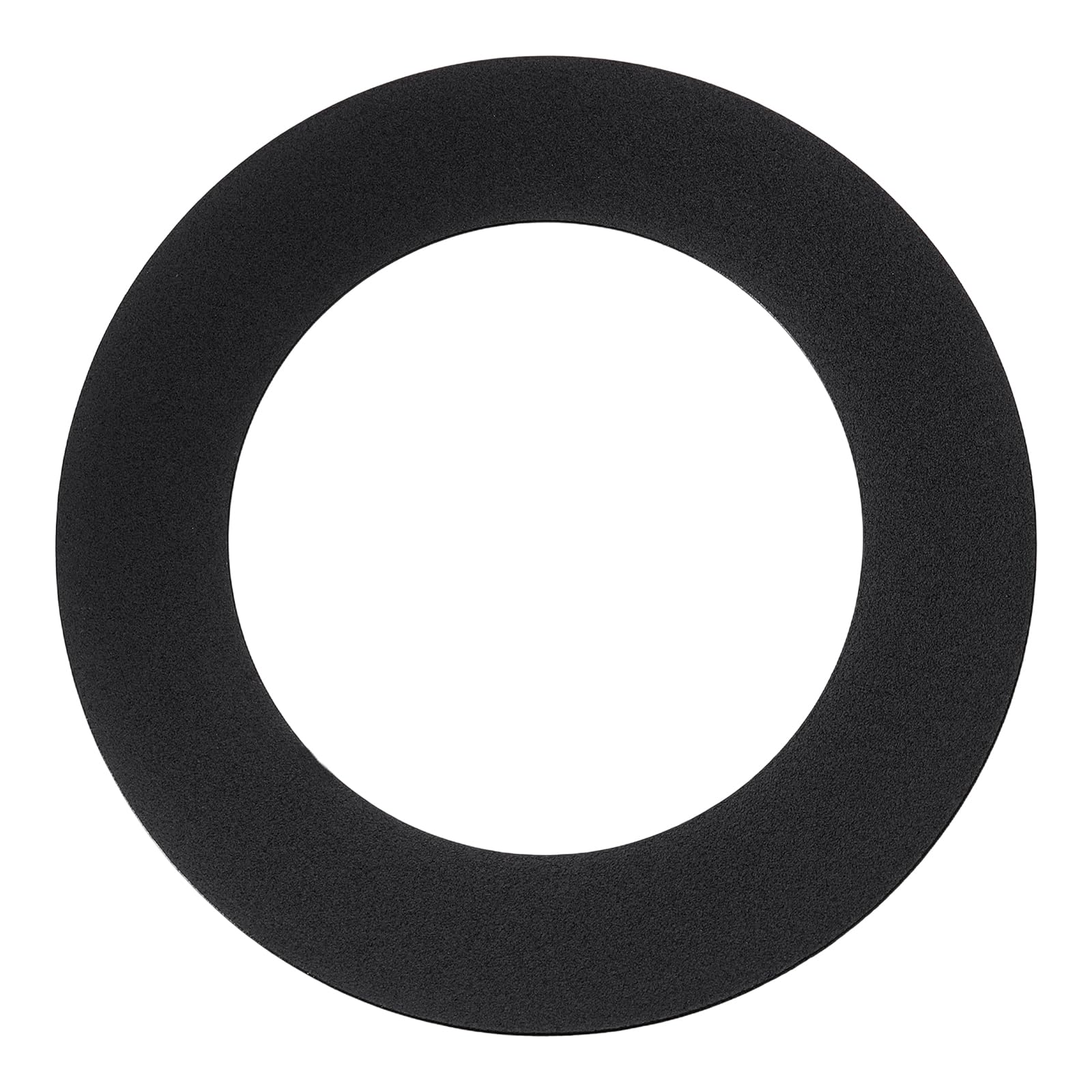sourcing map Goof Rings for 3" Recessed Light 3.2" ID 4.9" OD Matte Black