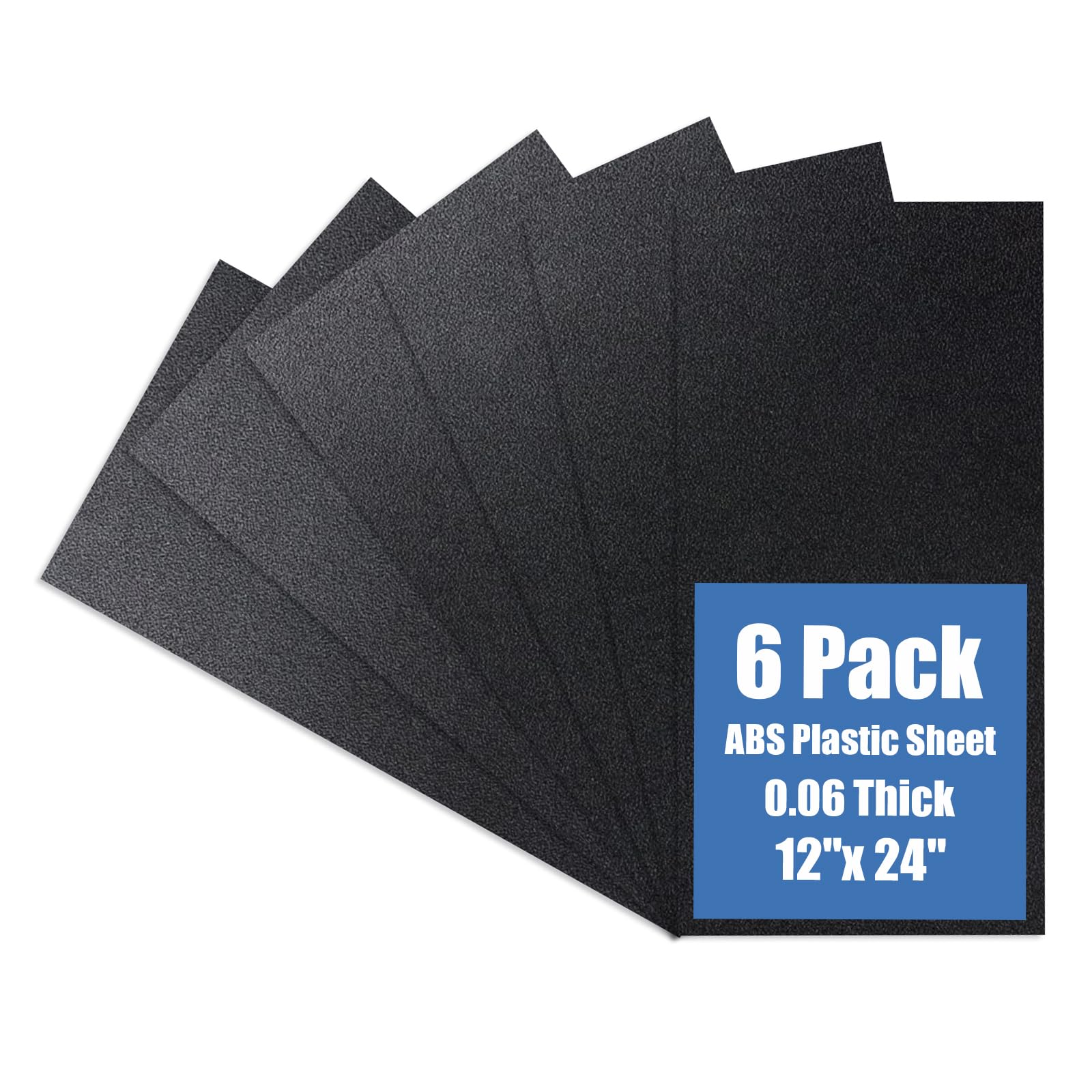 White ABS Plastic Sheets - Flexible & Moldable -10
