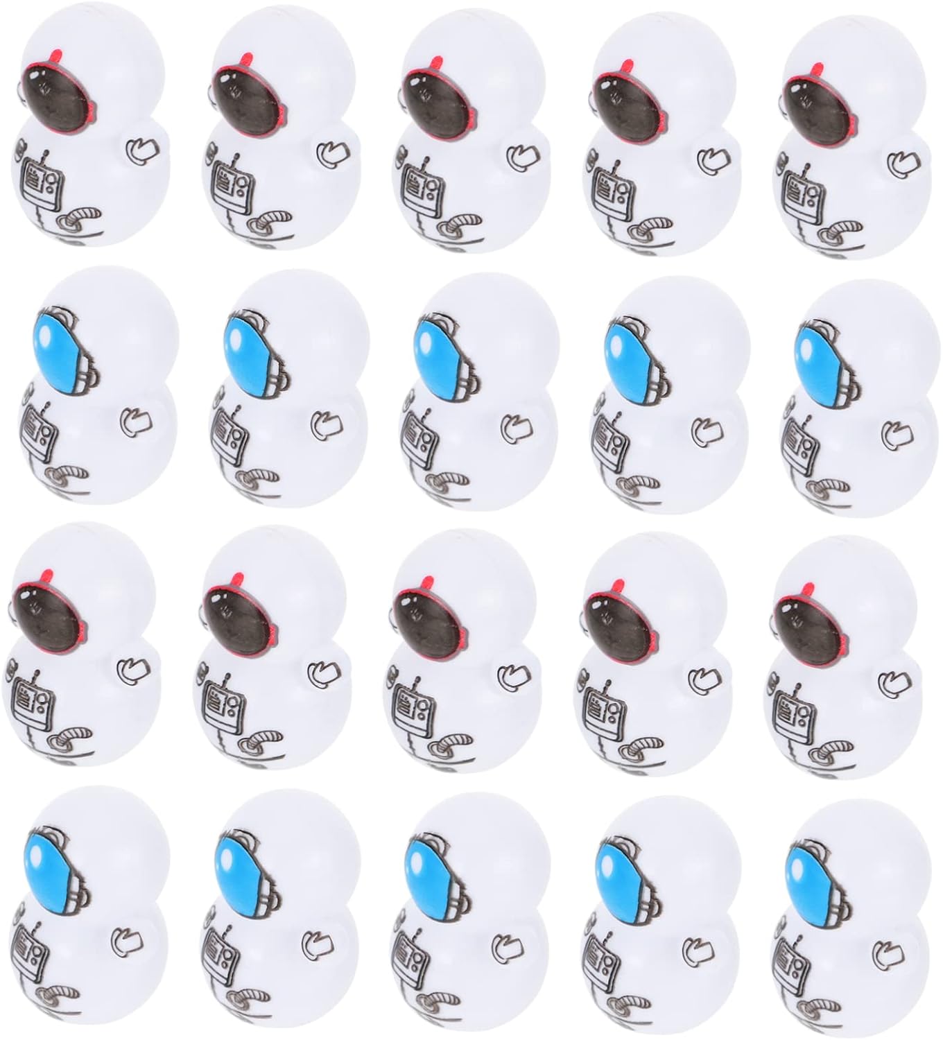 Wall lamp 30pcs Tumbler Car Gadgets Cool Bouncy Balls Mini Ornaments for for Babies for Boys Space Party Ornaments Plastic Bracket Light