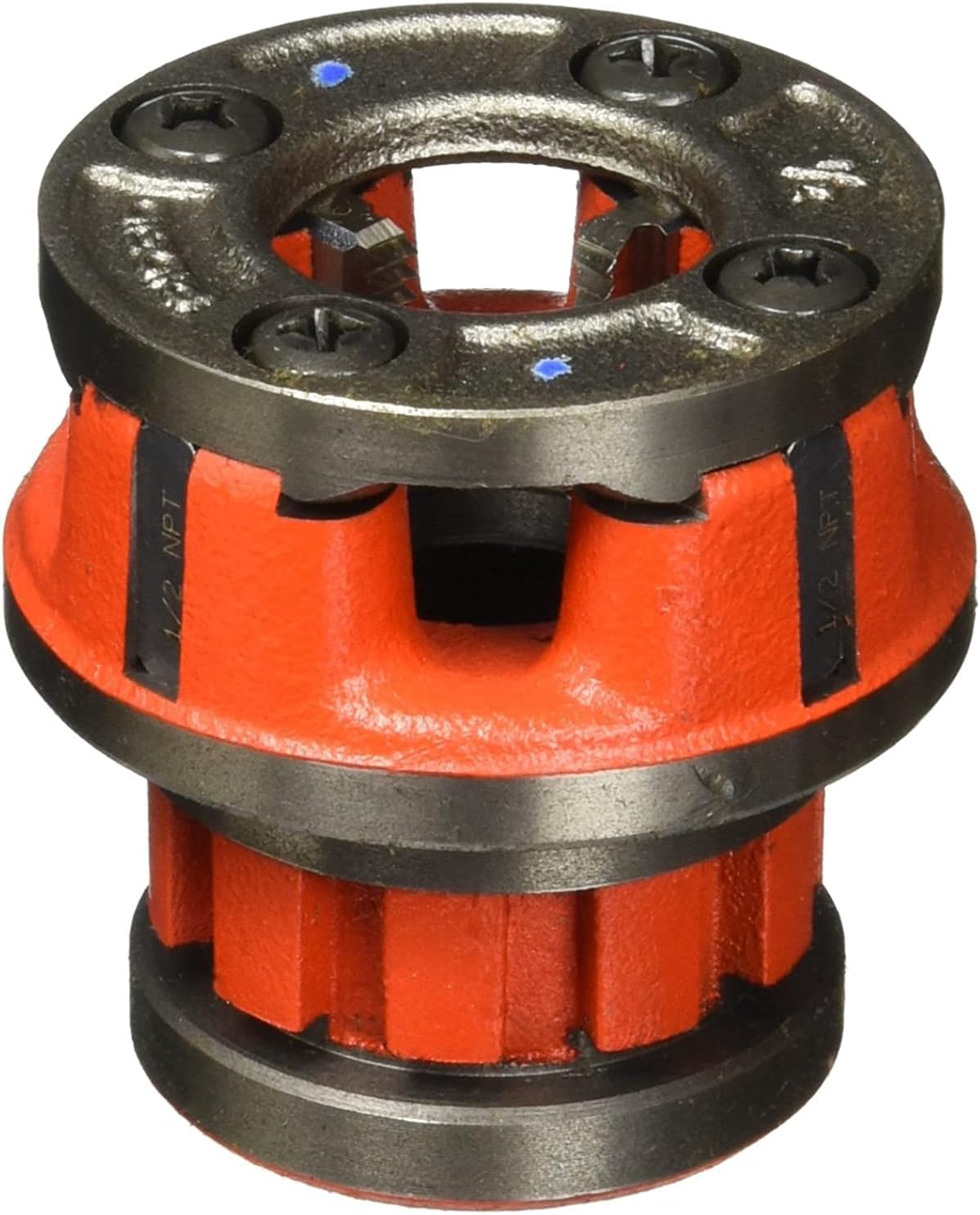 36890 Model OO-R Die Head, 12R Alloy Die Head comes with 1/2-inch High-Speed, Factory Set Dies that Deliver Clean, Precise 14 TPI