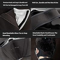 Vista 37 de AOUTACC Mascarillas de media cara Airsoft, monstruo demonio malvado, Kabuki, Samurai, Hannya Oni, máscaras protectoras de media cara, baile