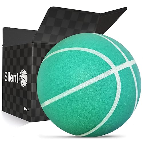 Silent Basketball Size 7 (29.5") | Noiseless Indoor Training Basketball