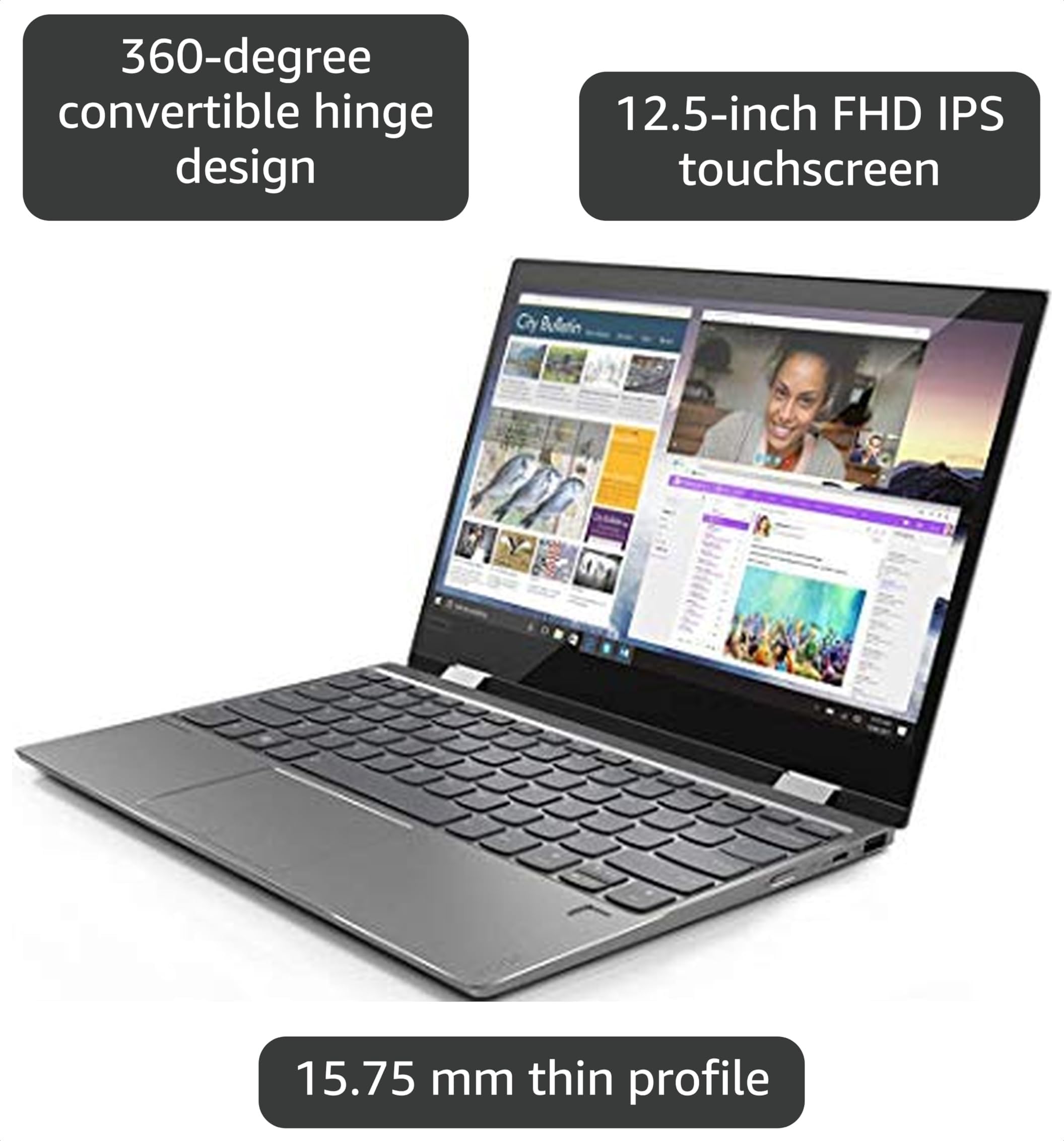 Amazon.com: 2018 Lenovo Yoga 720 2-in-1 12.5
