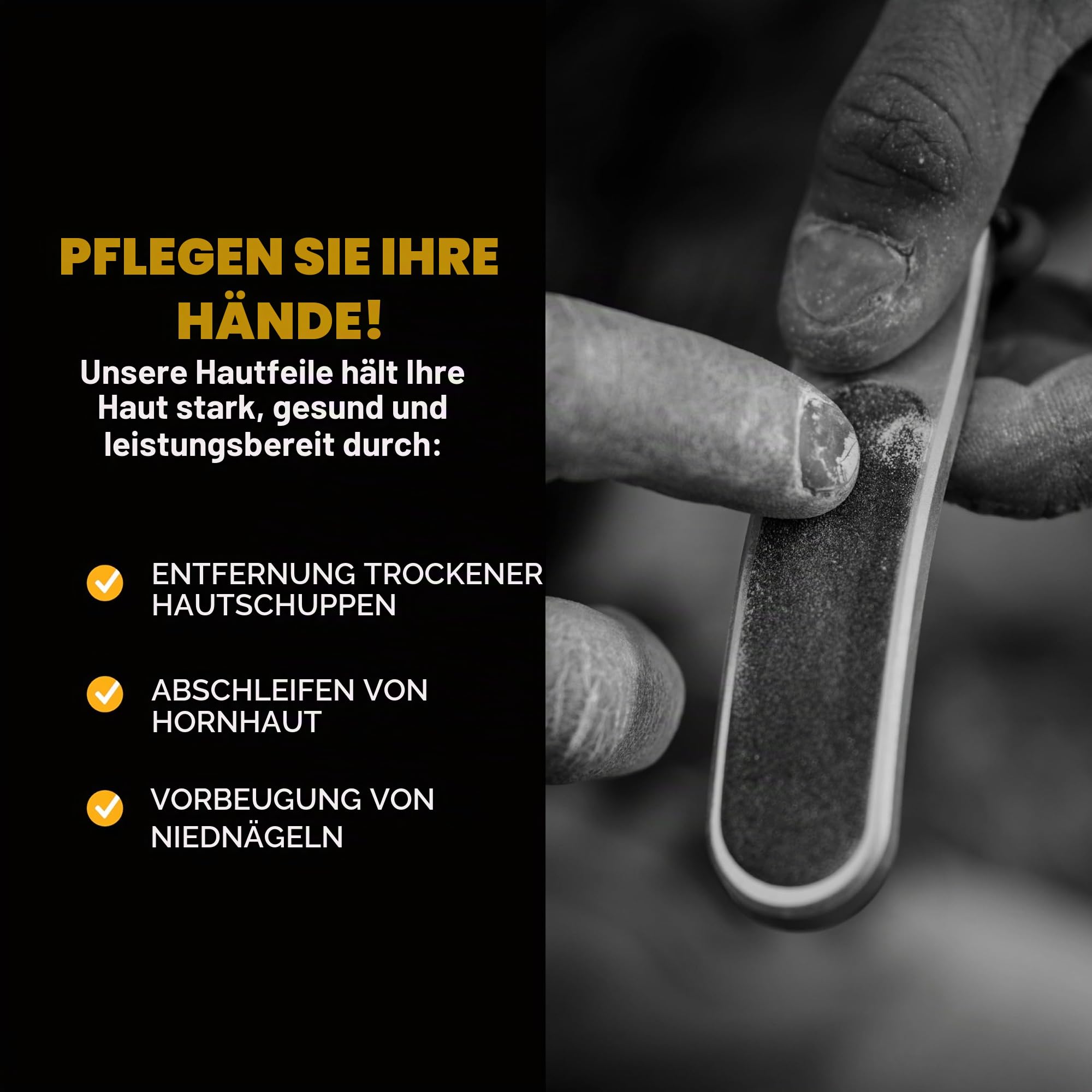 Climbskin Professionelle Aluminiumfeile mit 10 Ersatzminen | ergonomisch, leicht und langlebig | pflegt die Haut und entfernt Schwielen und Härten | Klettern, Crosstrainning und Fitness