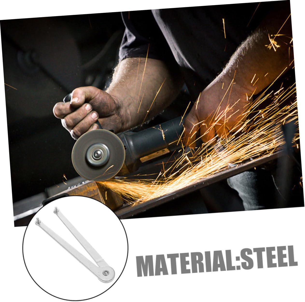 Gadpiparty 10pcs Adjustable Angle Wrench Spanner Locking Adjustable Spanner for Angle Maintenance Heavy-duty Tool for Easy Disassembly and Repair